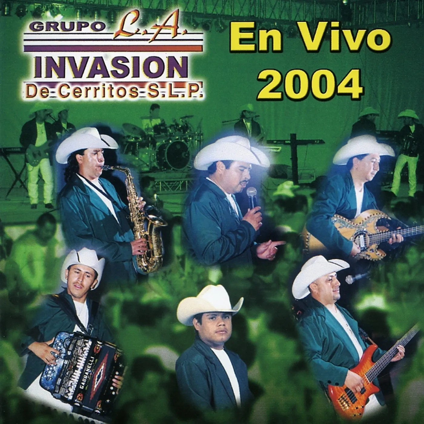 La Invasion de Cerritos S.L.P. EN VIVO 2004 CD