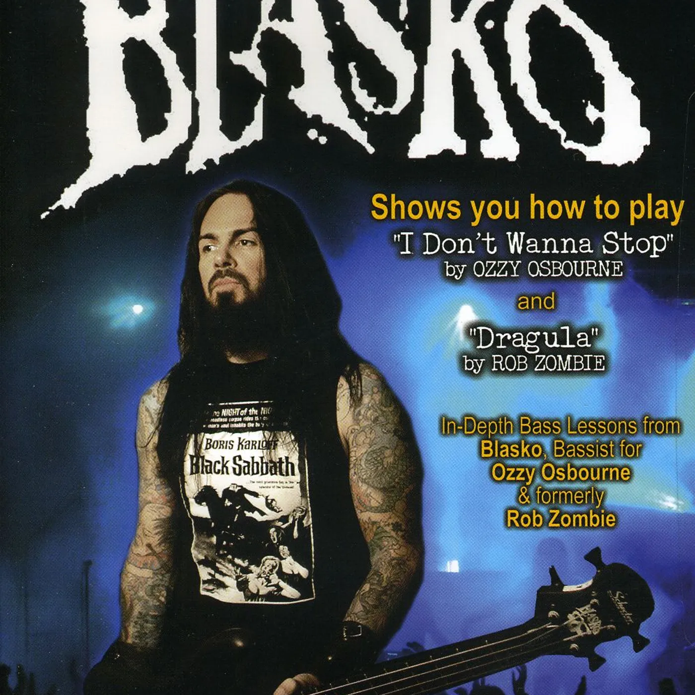 Blasko BEHIND THE PLAYER: BASS GUITAR EDITION 1 DVD
