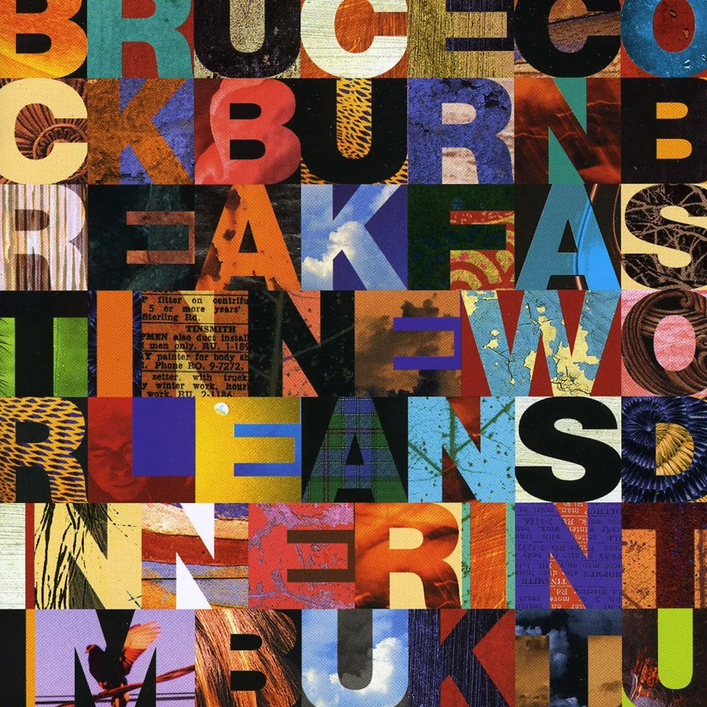 Bruce Cockburn BREAKFAST IN NEW ORLEANS CD