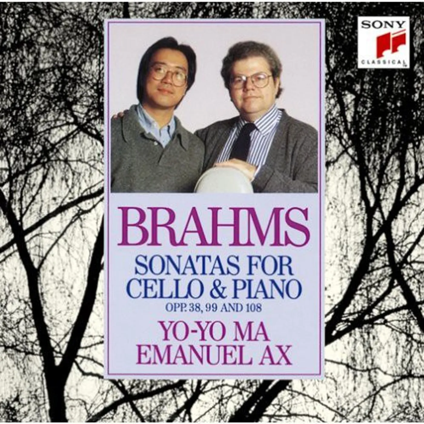 Yo-Yo Ma BRAHMS: SONATAS FOR CELLO & PIANO OPP 38 CD