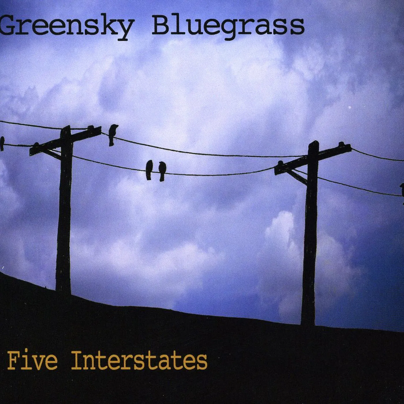 Greensky Bluegrass FIVE INTERSTATES CD