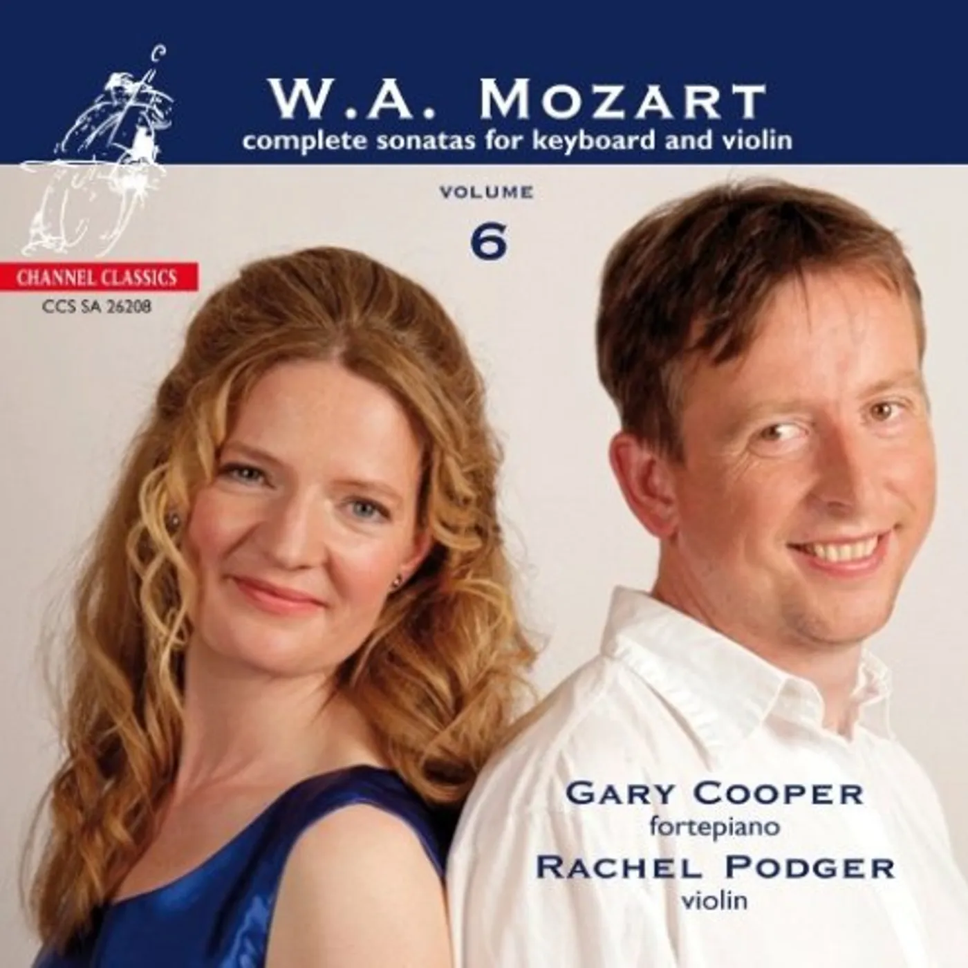 Mozart / Podger / Cooper VIOLIN SONATAS 6 Super Audio CD