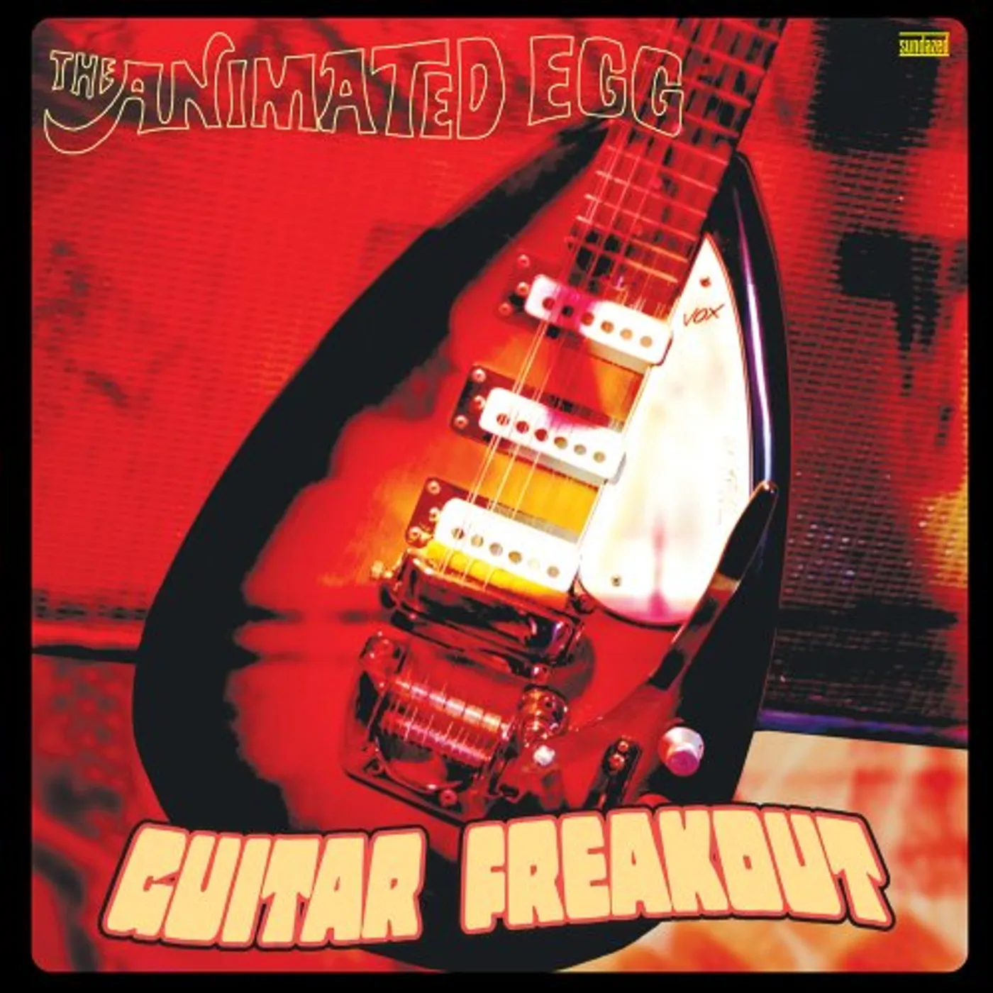 The Animated Egg Guitar Freakout Vinyl Record