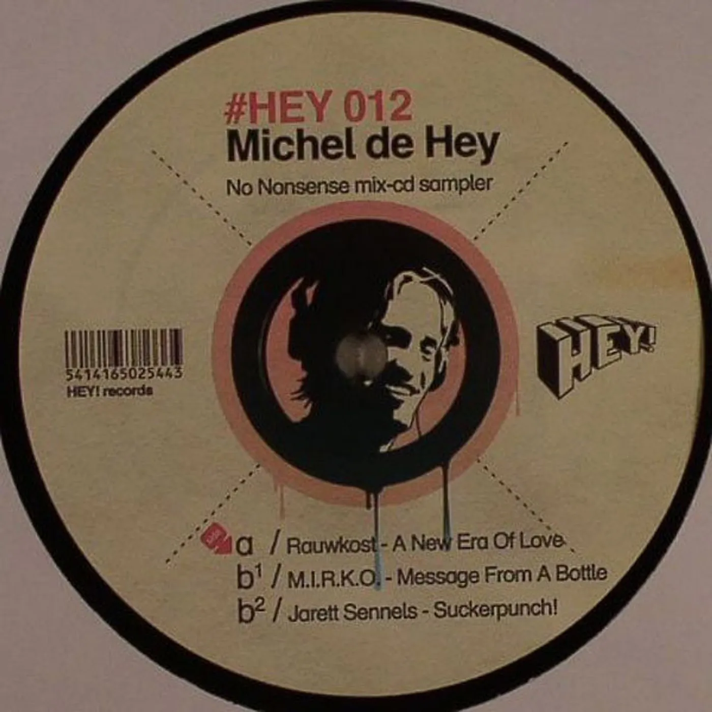 Michel De Hey NO NONSENSE MIX-CD SAMPLER Vinyl Record