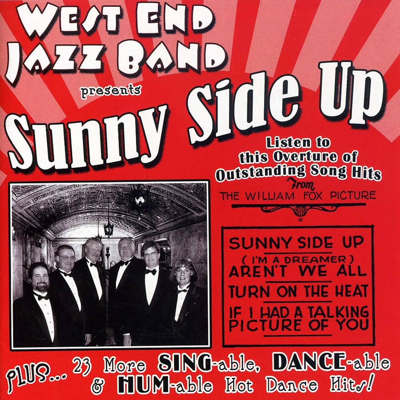 West End Jazz Band SUNNY SIDE UP CD