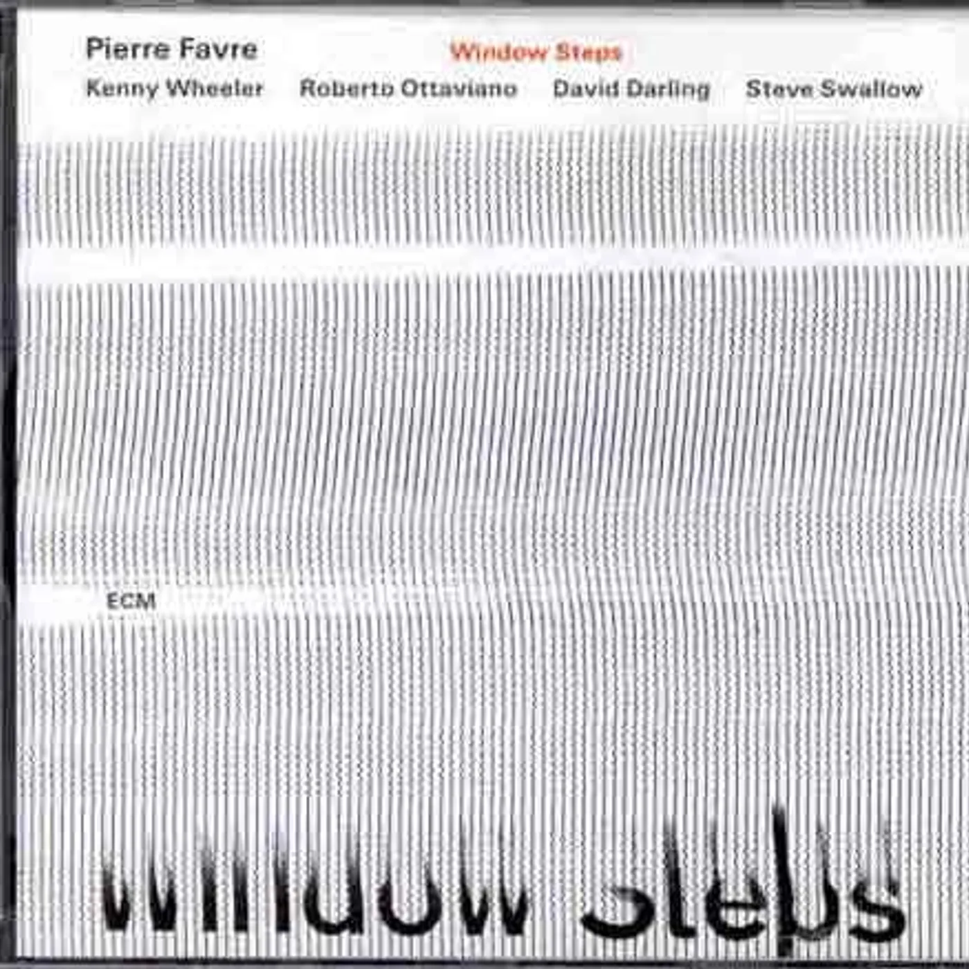 Pierre Favre WINDOW STEPS CD