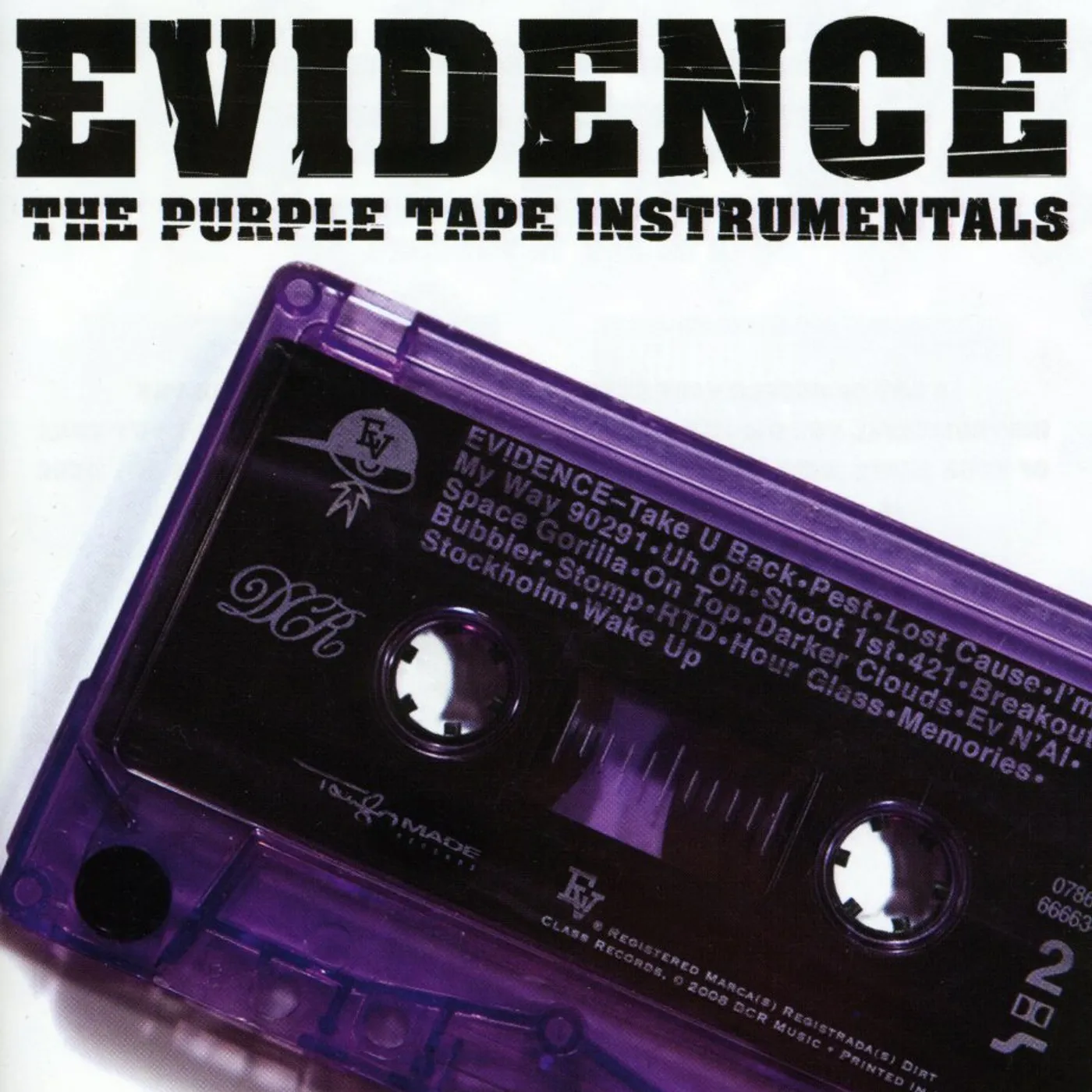 Evidence PURPLE TAPE INSTRUMENTALS CD