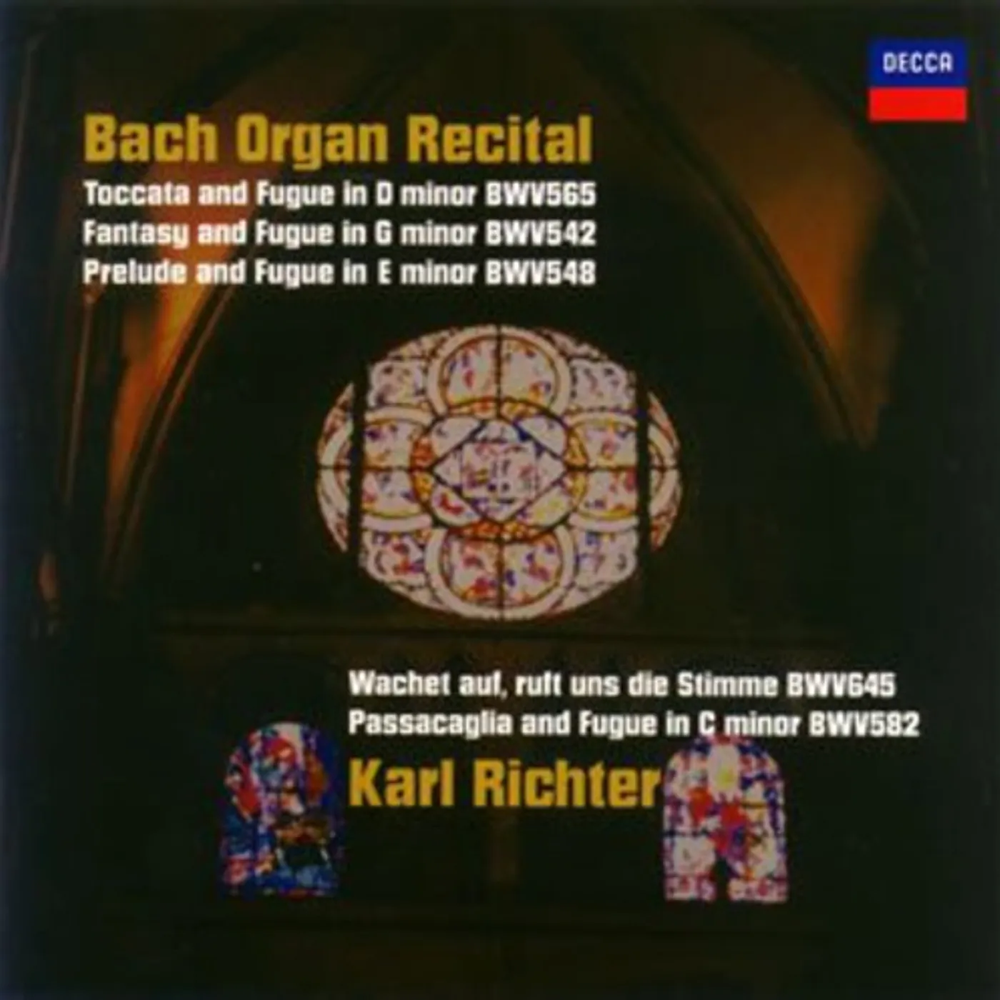 Karl Richter BACH: ORGAN RECITAL CD