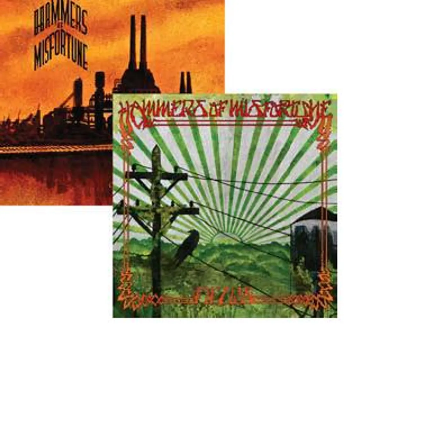 Hammers of Misfortune FIELDS & CHURCH OF BROKEN GLASS Vinyl Record