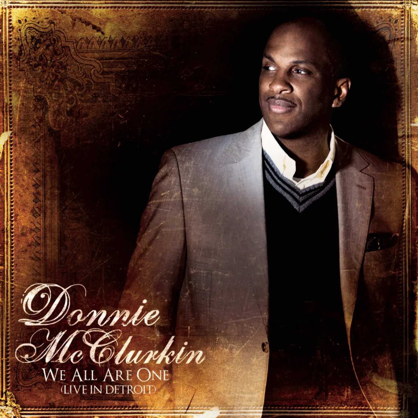 Donnie McClurkin WE ALL ARE ONE: LIVE IN DETROIT CD