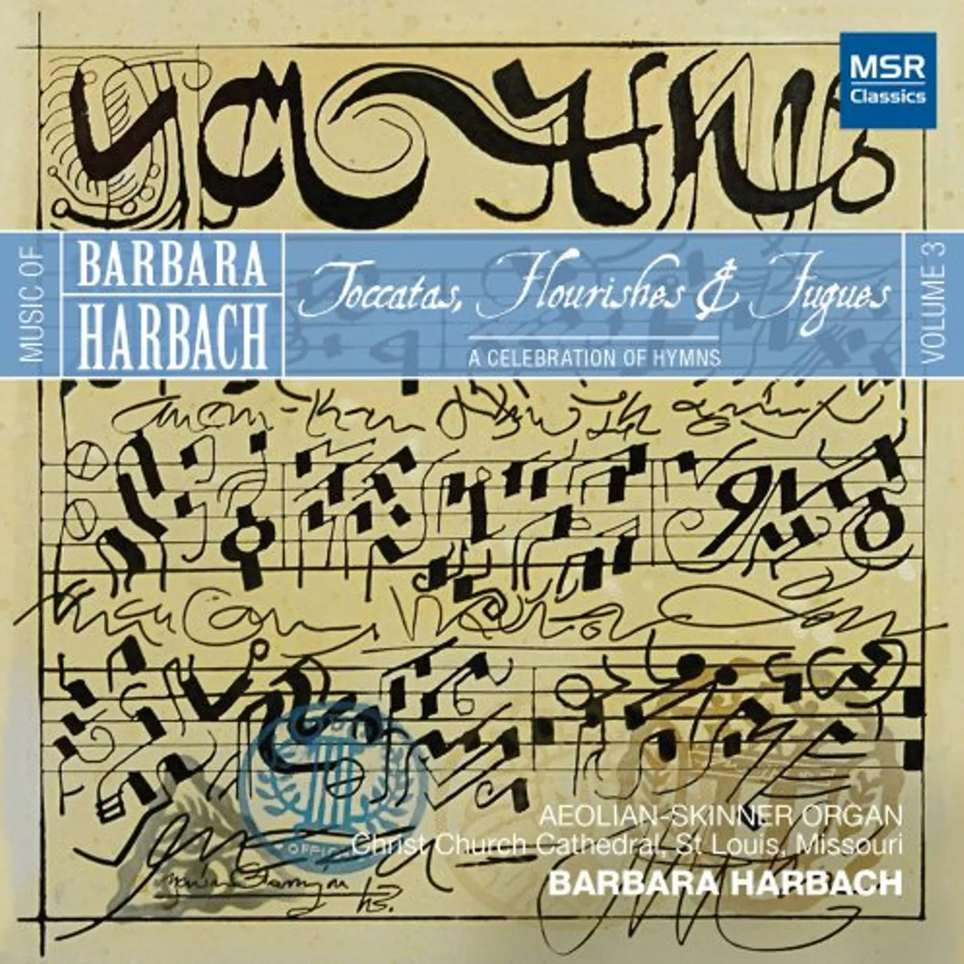 Barbara Harbach TOCCATAS FLOURISHES & FUGUES CD
