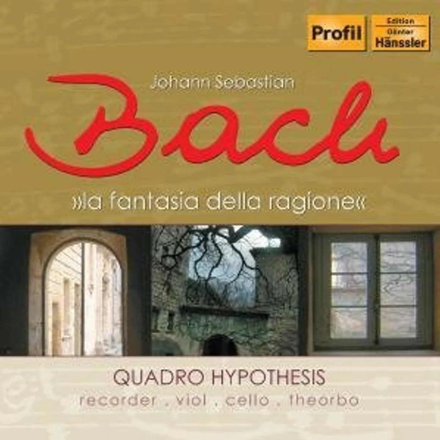 J.S. Bach LA FANTASIA DELLA RAGIONE CD