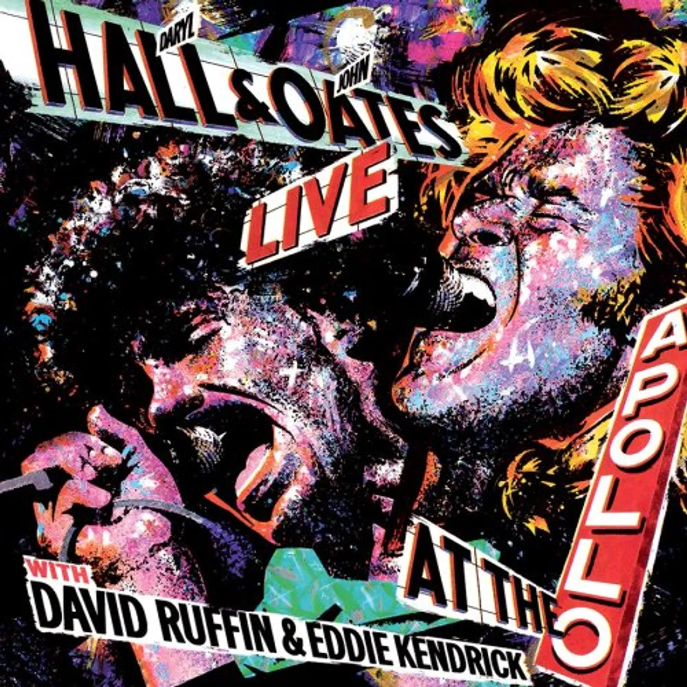 Daryl Hall & John Oates LIVE AT THE APOLLO WITH DAVID RUFFIN & EDDIE KENDR CD