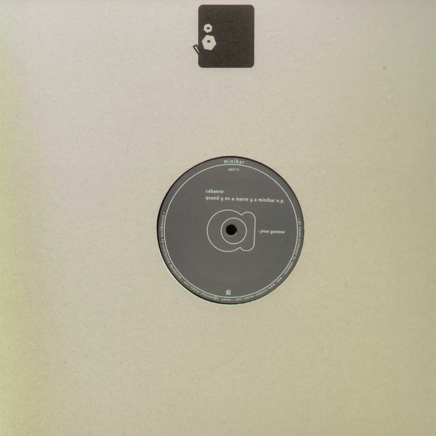 Seuil DOUBLE JACK ICE Vinyl Record