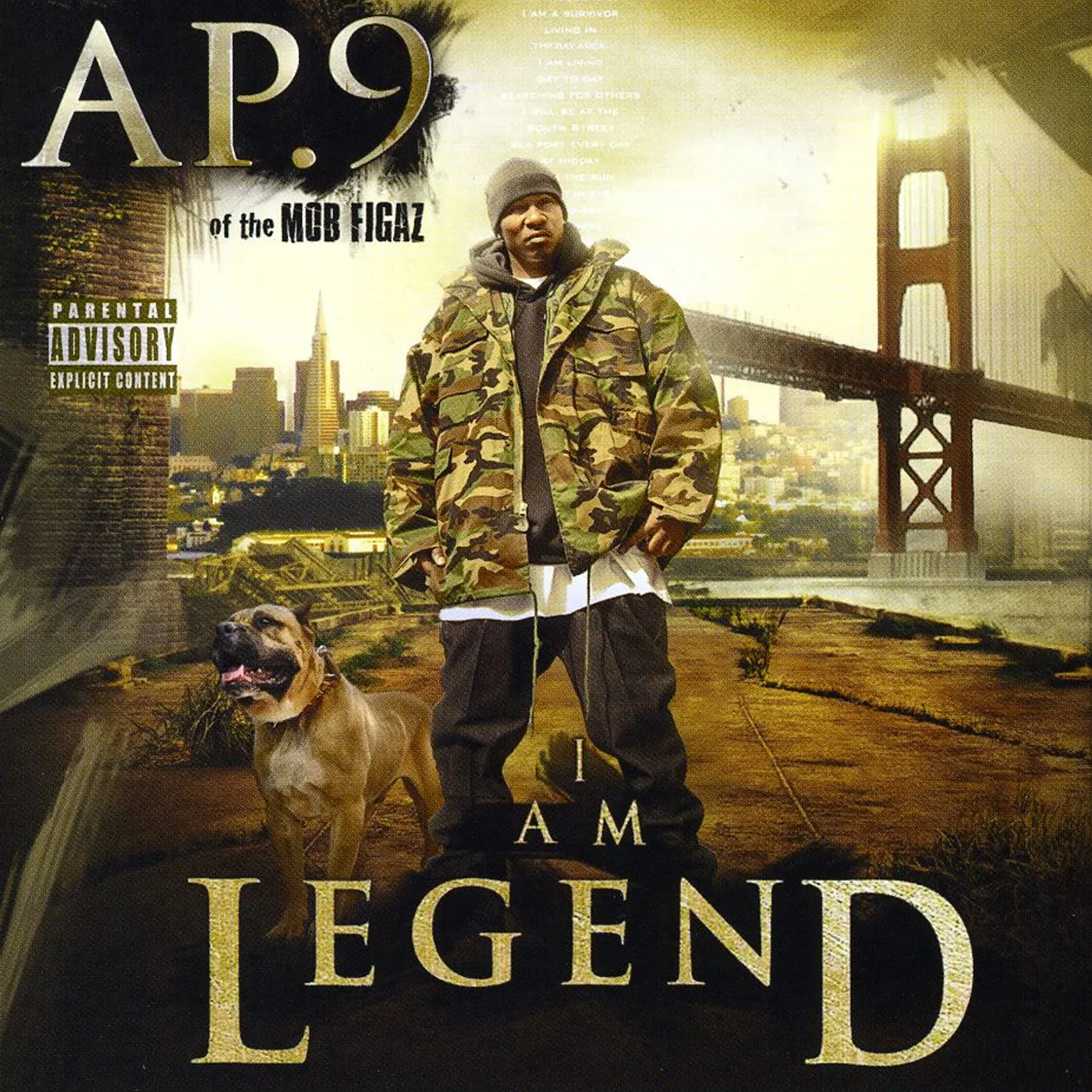AP. 9 of Mob Figaz I AM LEGEND CD