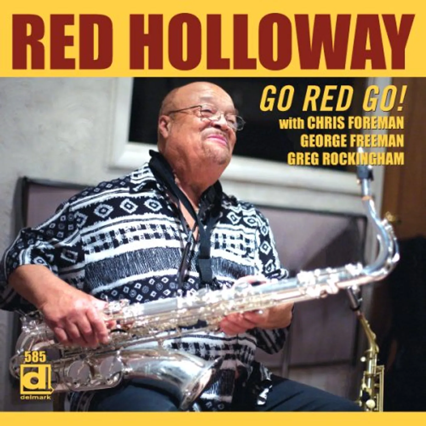 Red Holloway GO RED GO CD