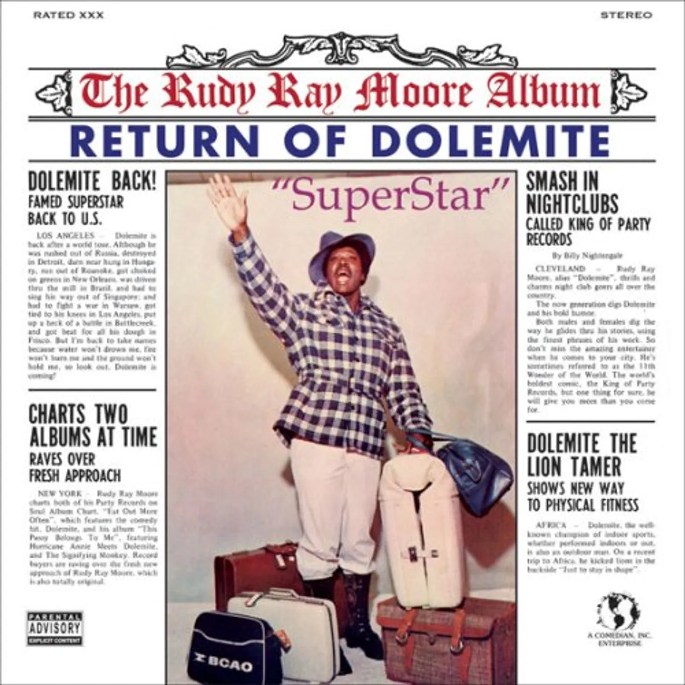 Rudy Ray Moore RETURN OF DOLEMITE CD
