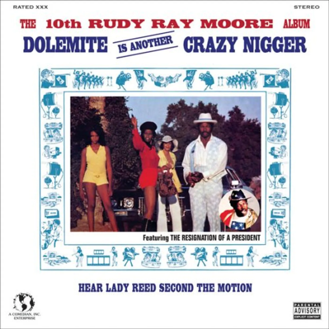 Rudy Ray Moore DOLEMITE IS ANOTHER CRAZY NIGGER CD
