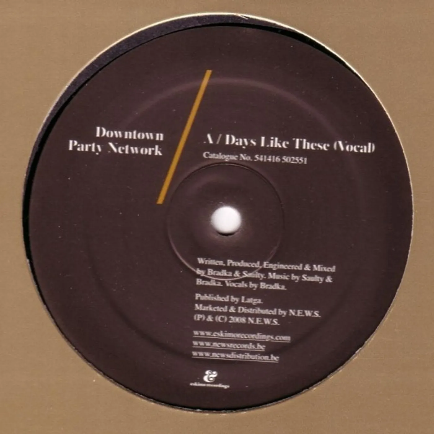 Downtown Party Network DAYS LIKE THESE Vinyl Record