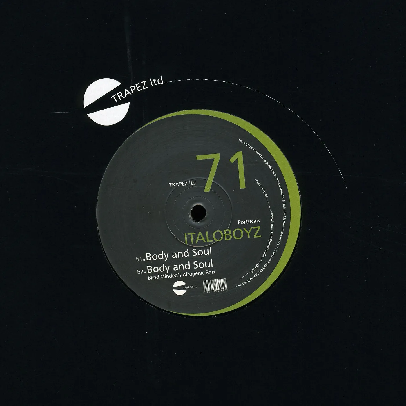 Italoboyz Portucais Vinyl Record