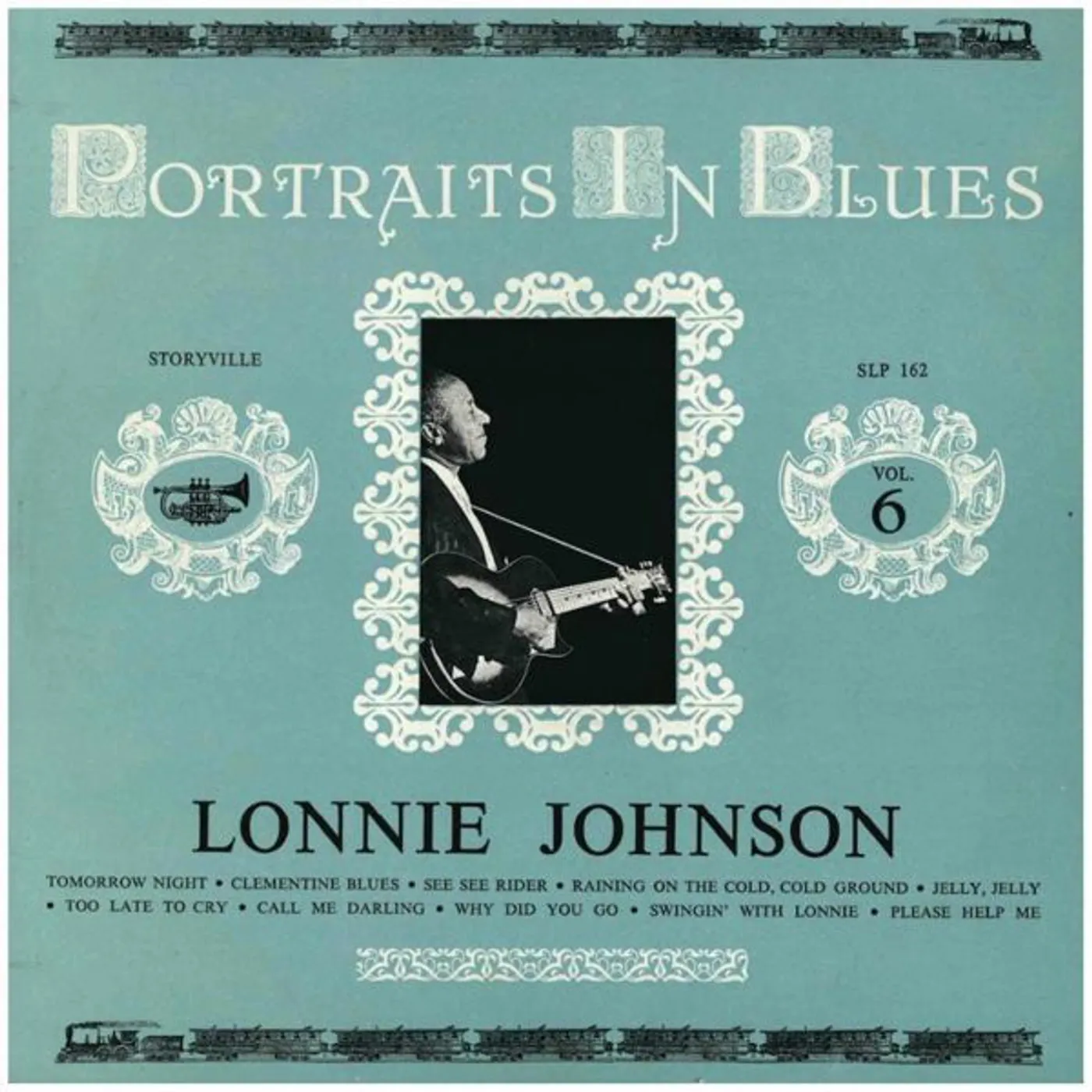 Lonnie Johnson PORTRAITS IN BLUES 6 Vinyl Record