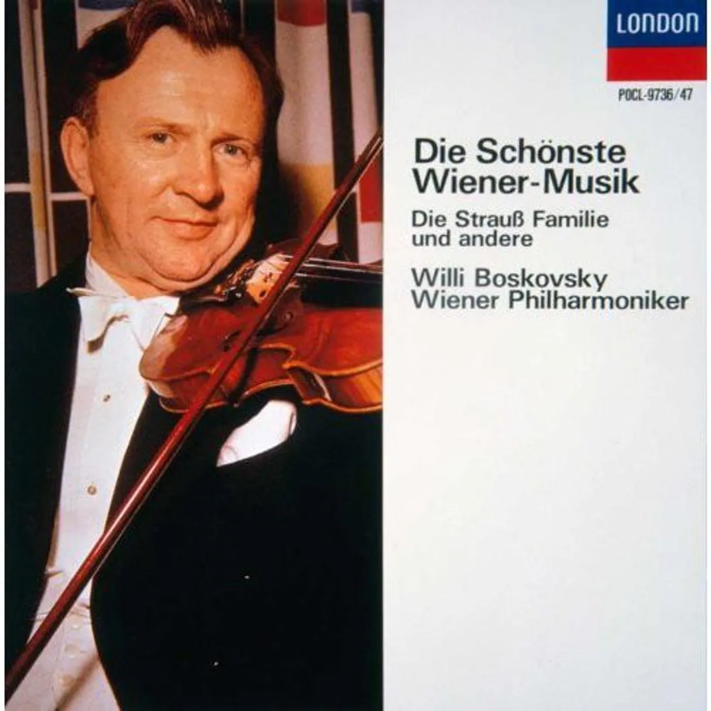 Willi Boskovsky DIE SCHONSTE WIENER-MUSIC CD