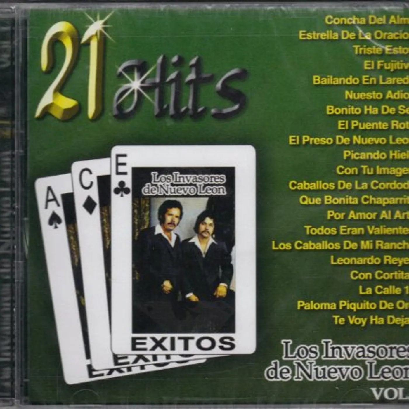 Invasores de Nuevo Leon 21 HITS CD