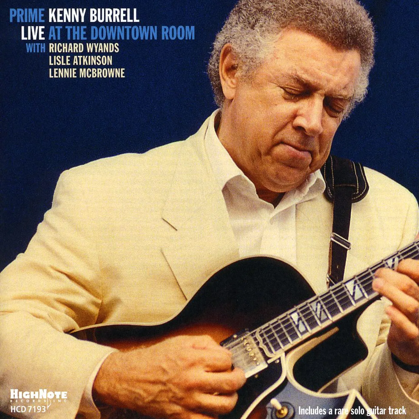 Kenny Burrell PRIME: LIVE AT THE DOWNTOWN ROOM CD