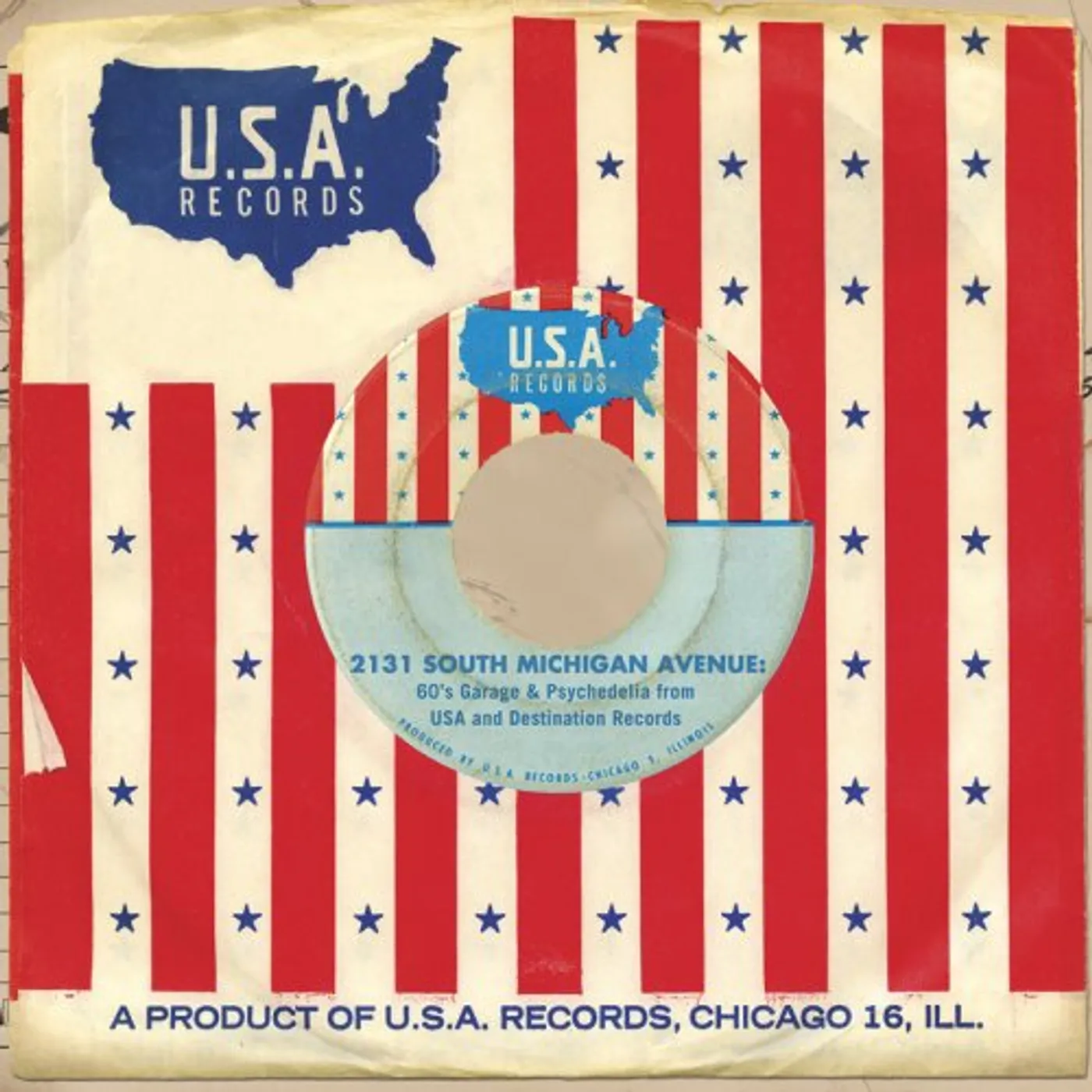 Various Artists 2131 South Michigan Avenue: 60's Garage Vinyl Record