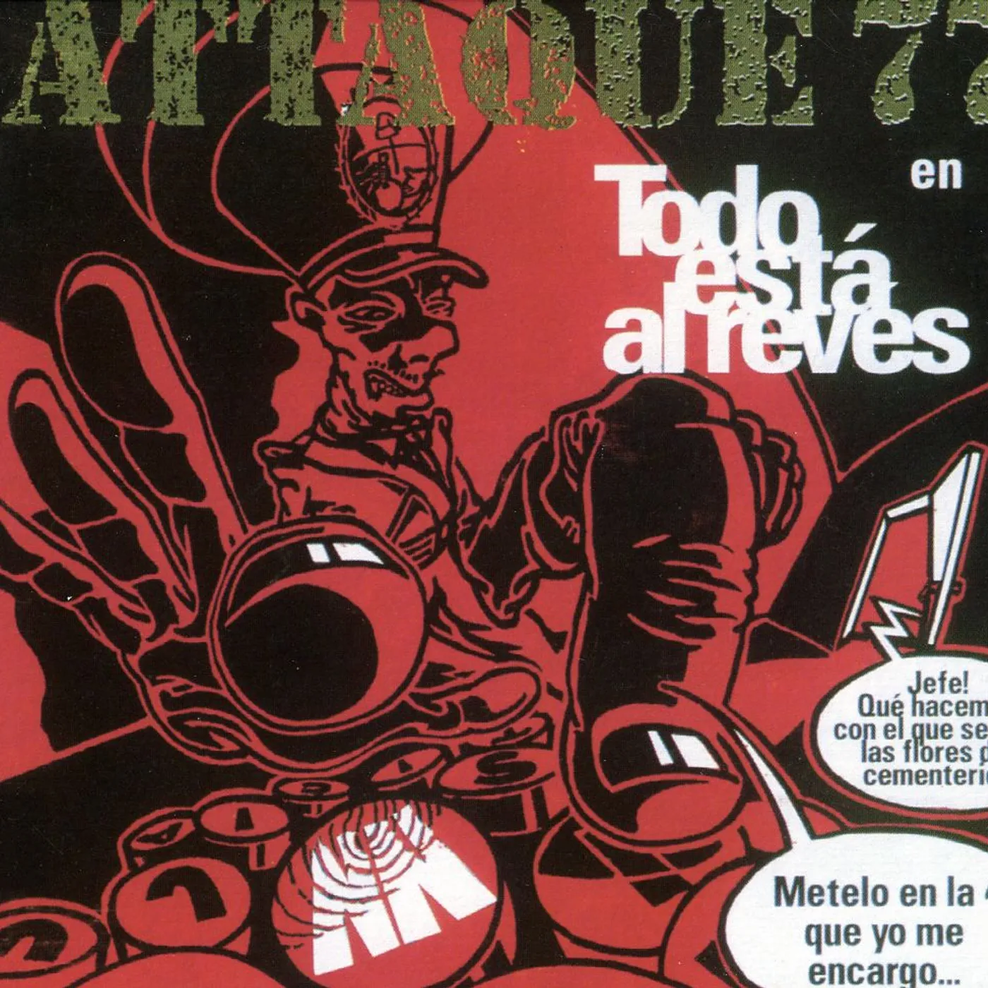 Attaque 77 TODO ESTA EL REVES CD