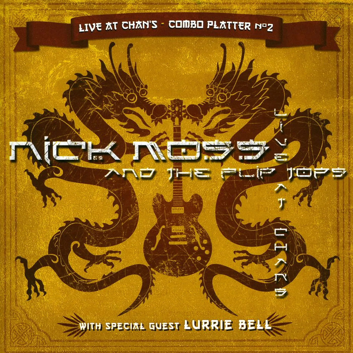 Nick Moss & The Flip Tops LIVE AT CHAN'S COMBO PLATTER NO. 2 CD
