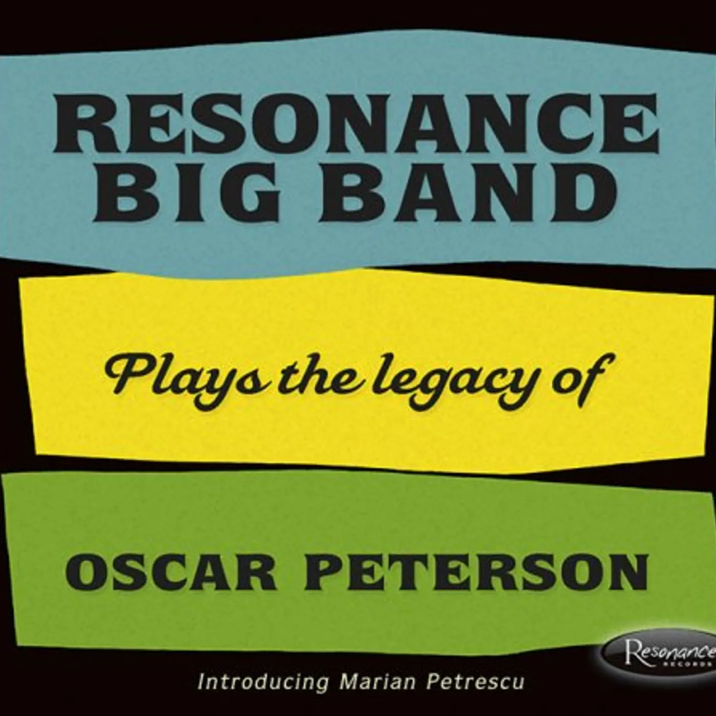 RESONANCE BIG BAND PLAYS LEGACY OF OSCAR PETERSON CD