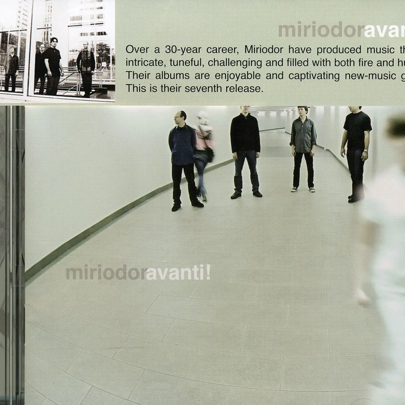 Miriodor AVANTI CD