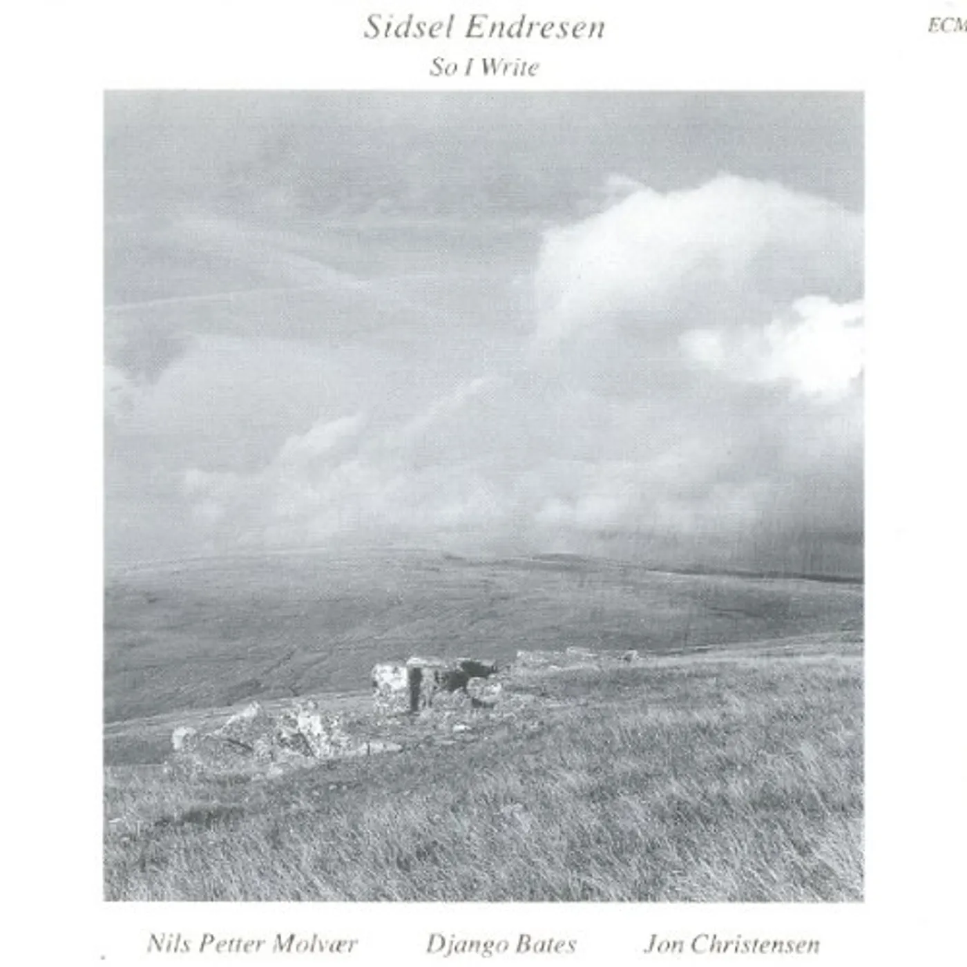 Sidsel Endresen SO I WRITE Vinyl Record