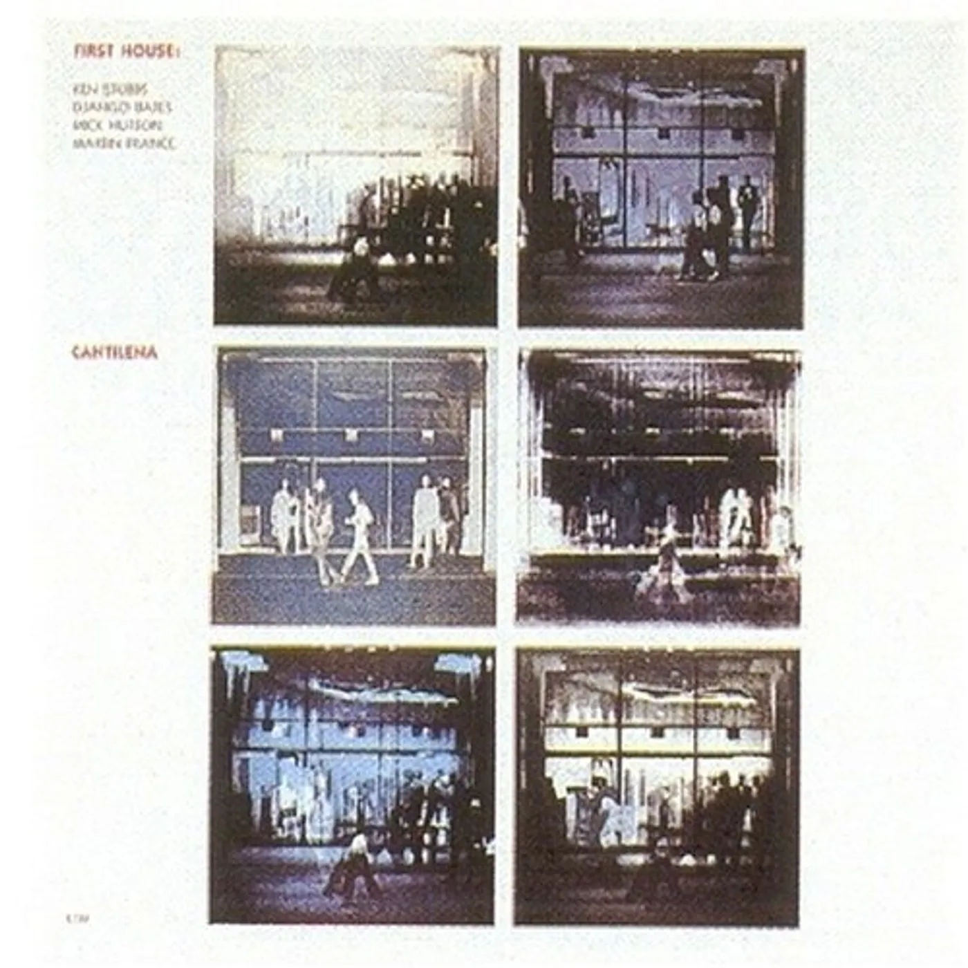 First House Cantilena Vinyl Record
