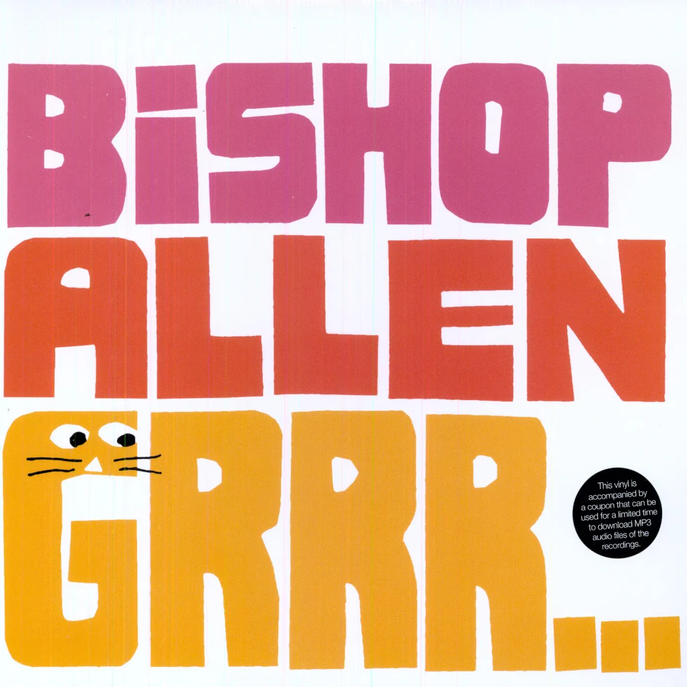 Bishop Allen GRRR Vinyl Record