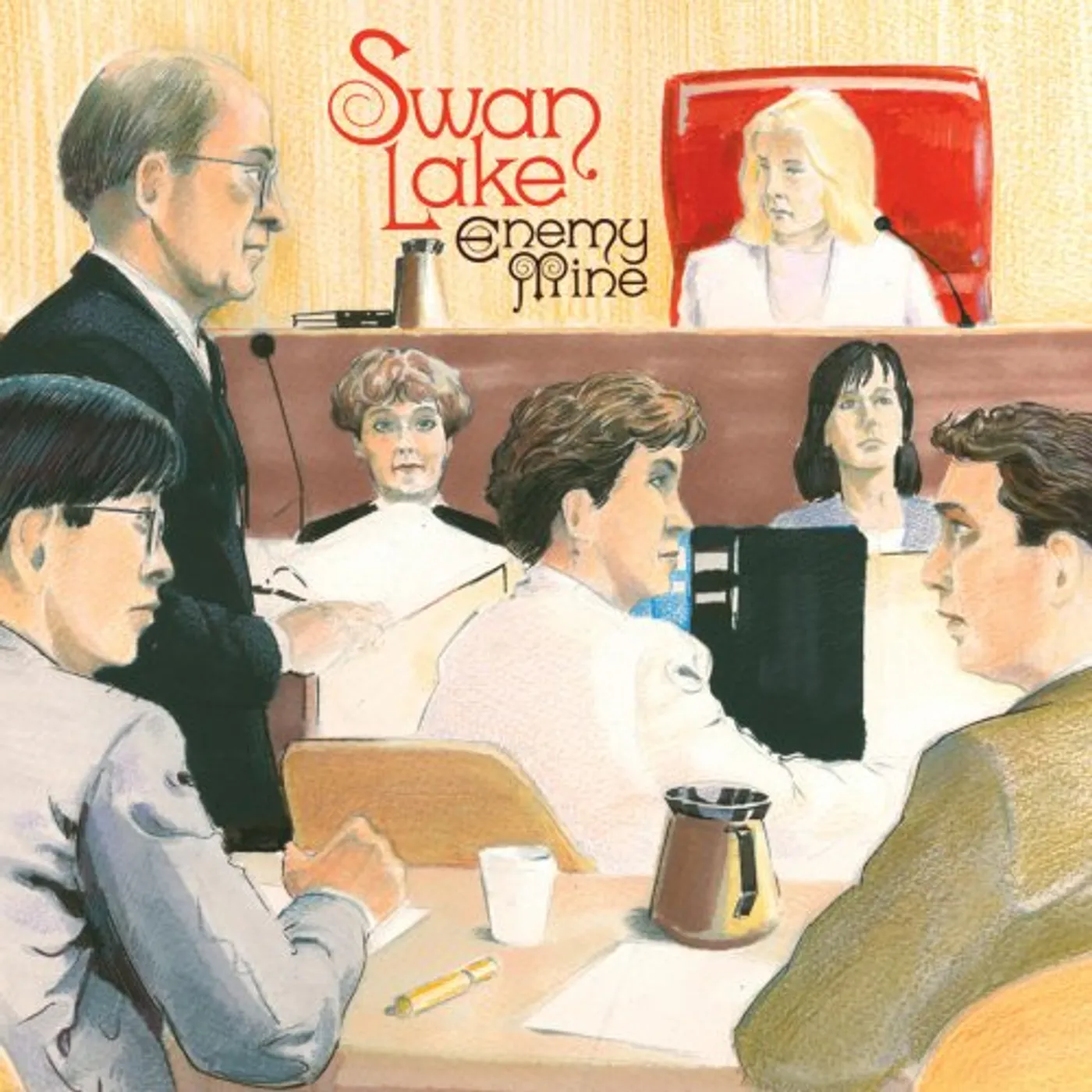 Swan Lake Enemy Mine Vinyl Record