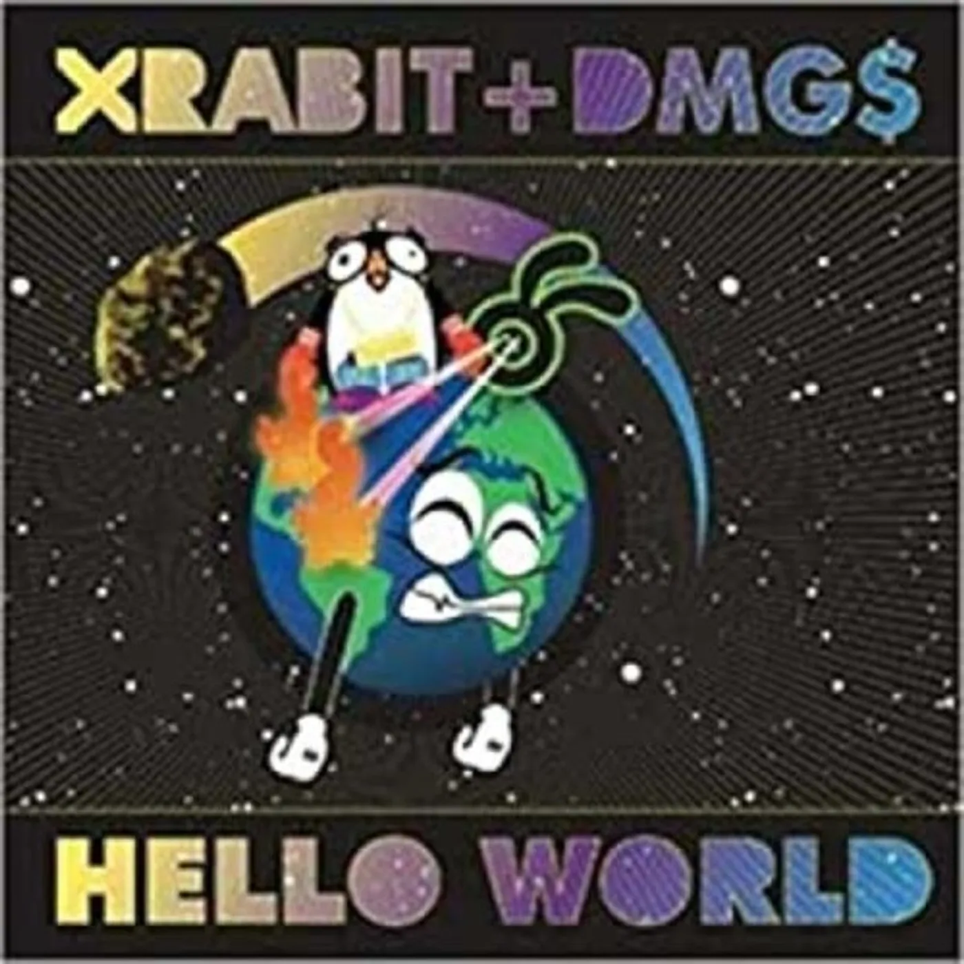 XRABIT + DMG$ Hello World Vinyl Record