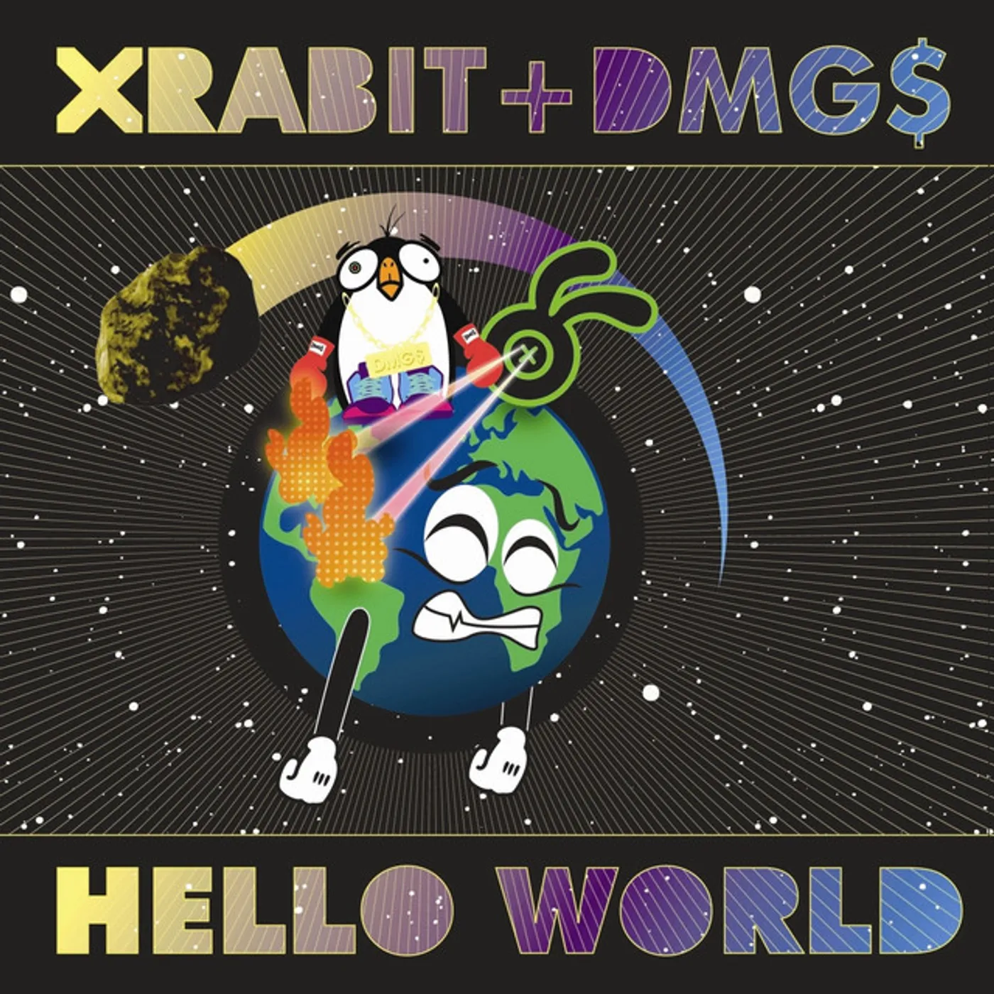 XRABIT + DMG$ Hello World Vinyl Record