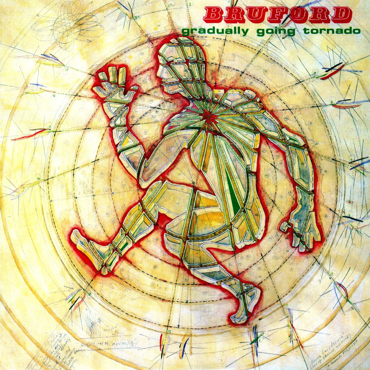 Bill Bruford Gradually Going Tornado Vinyl Record