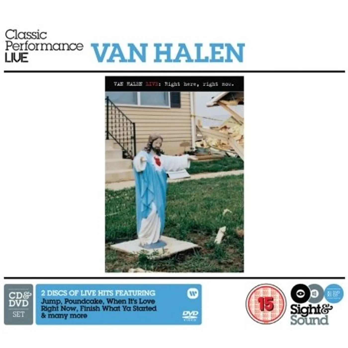Van Halen SIGHT & SOUND: RIGHT HERE RIGHT NOW CD