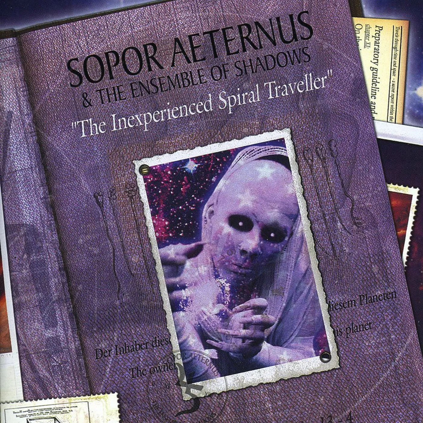 Sopor Aeternus & The Ensemble Of Shadows INEXPERIENCED SPIRAL TRAVELLER CD