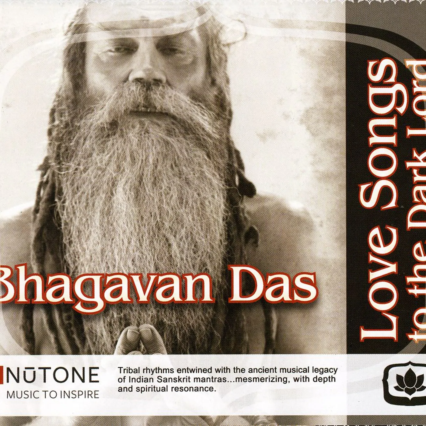 Bhagavan Das LOVE SONGS TO THE DARK LORD CD