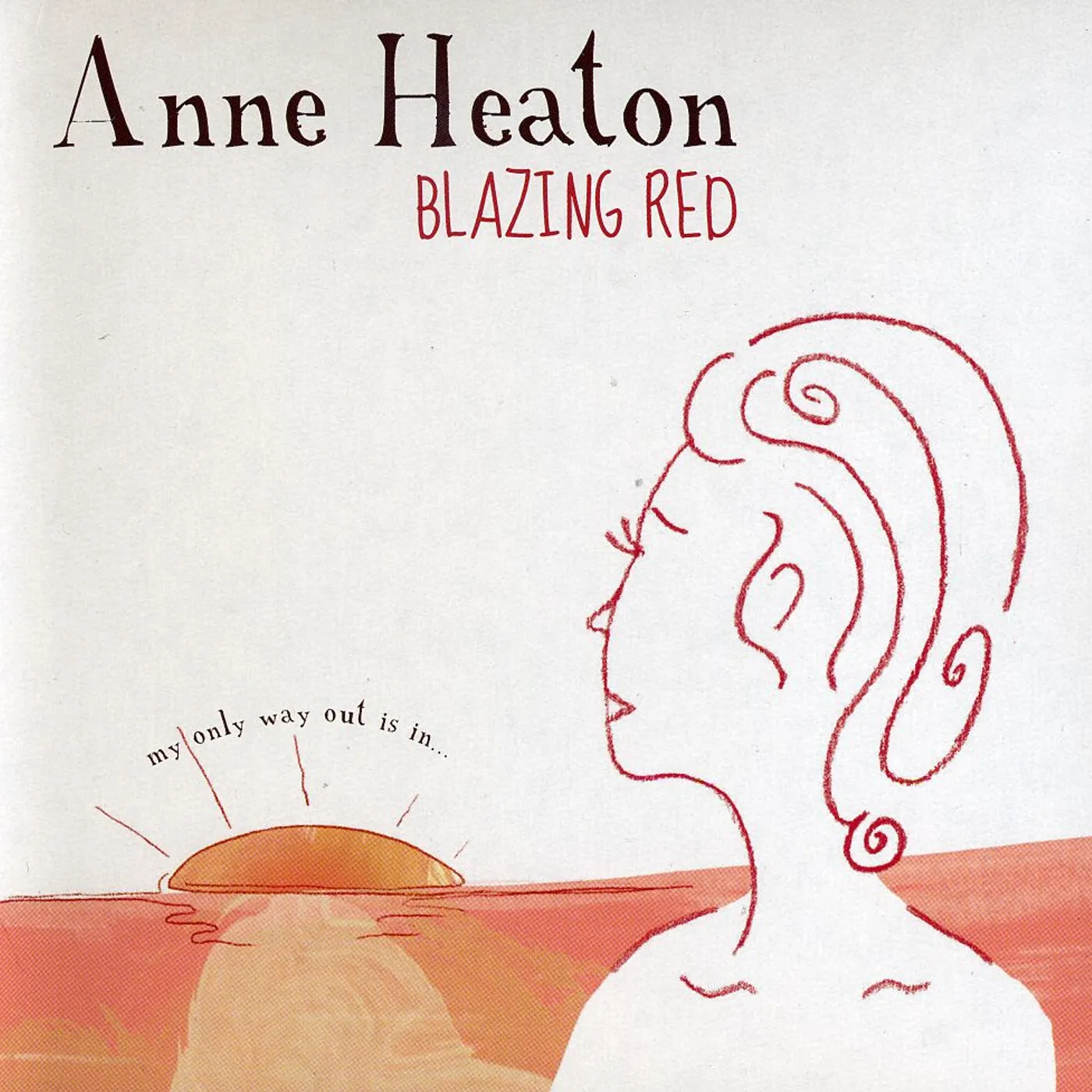 Anne Heaton BLAZING RED CD