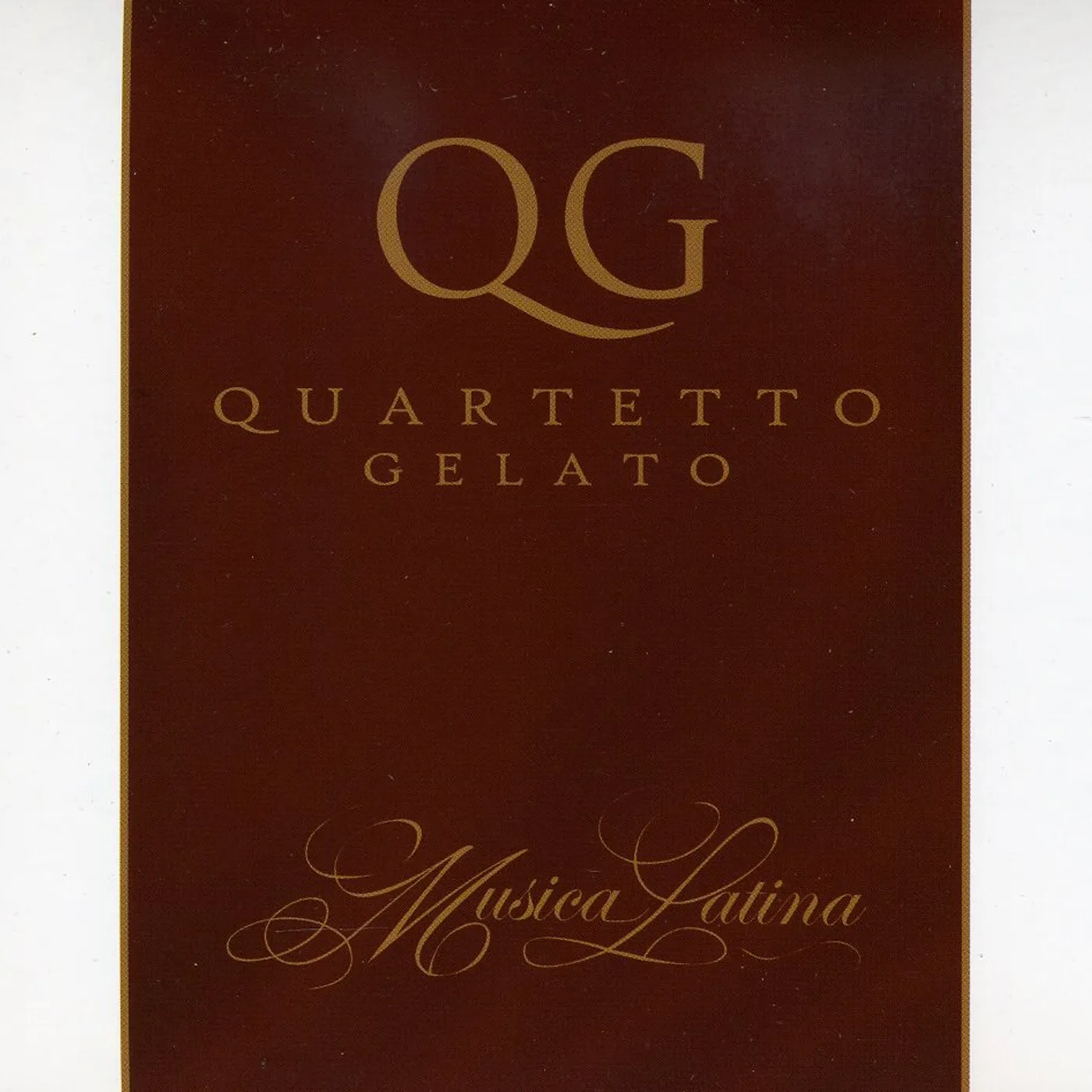 Quartetto Gelato MUSICA LATINA CD