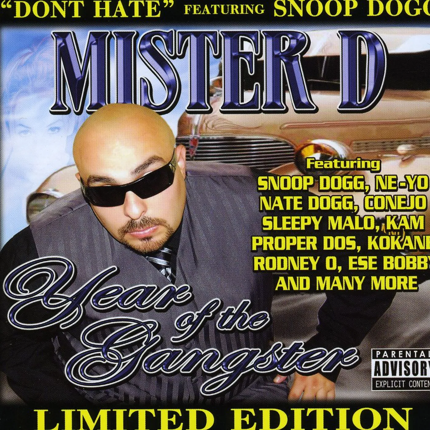 Mister D YEAR OF THE GANGSTER CD