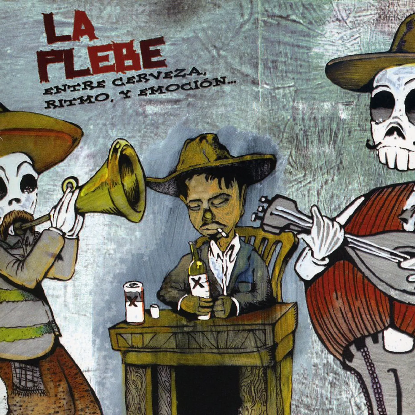 La Plebe ENTRE CERVEZA RITMO Y EMOCION CD