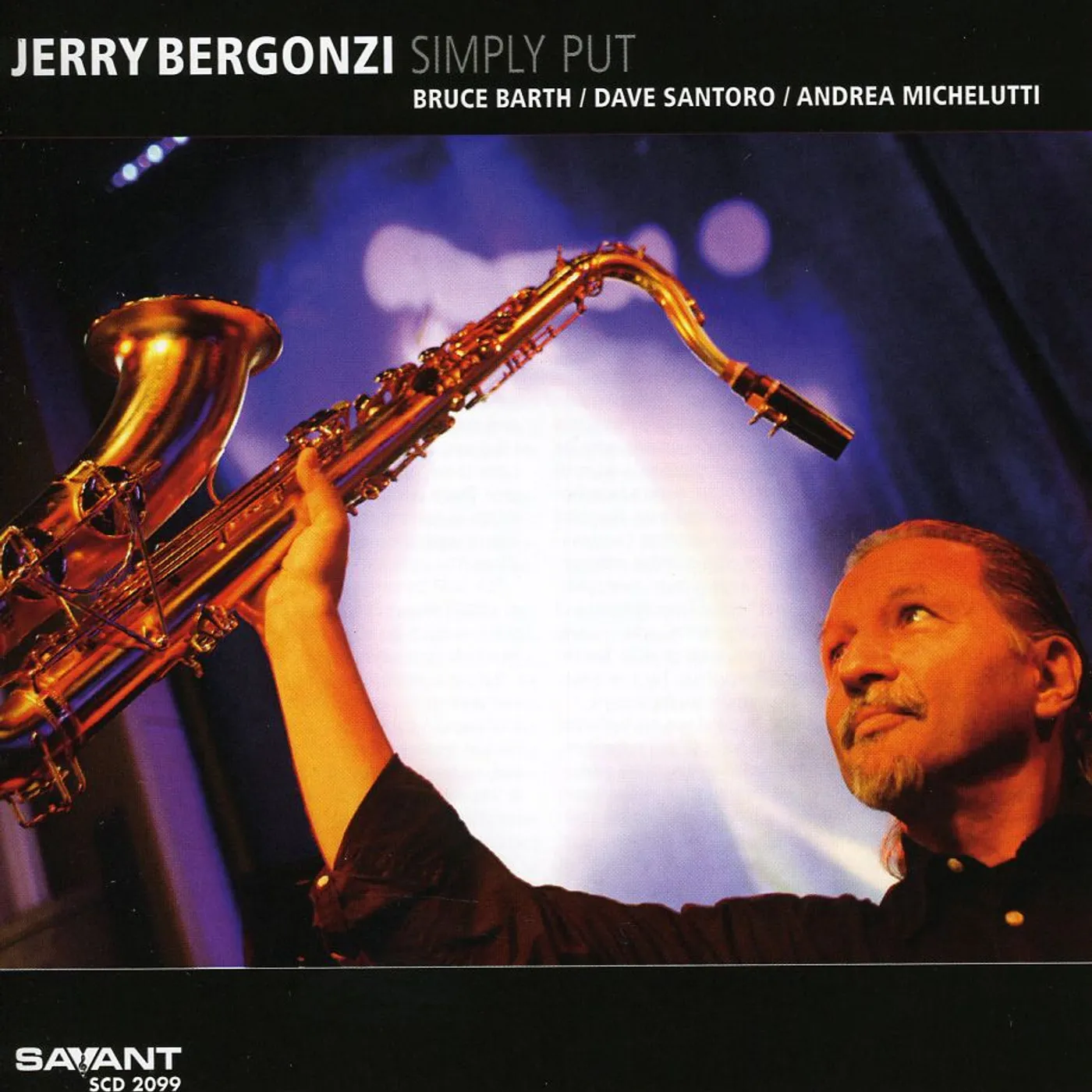 Jerry Bergonzi SIMPLY PUT CD