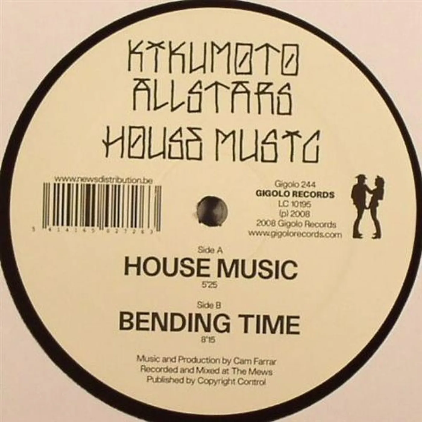 Kikumoto Allstars House Music Vinyl Record