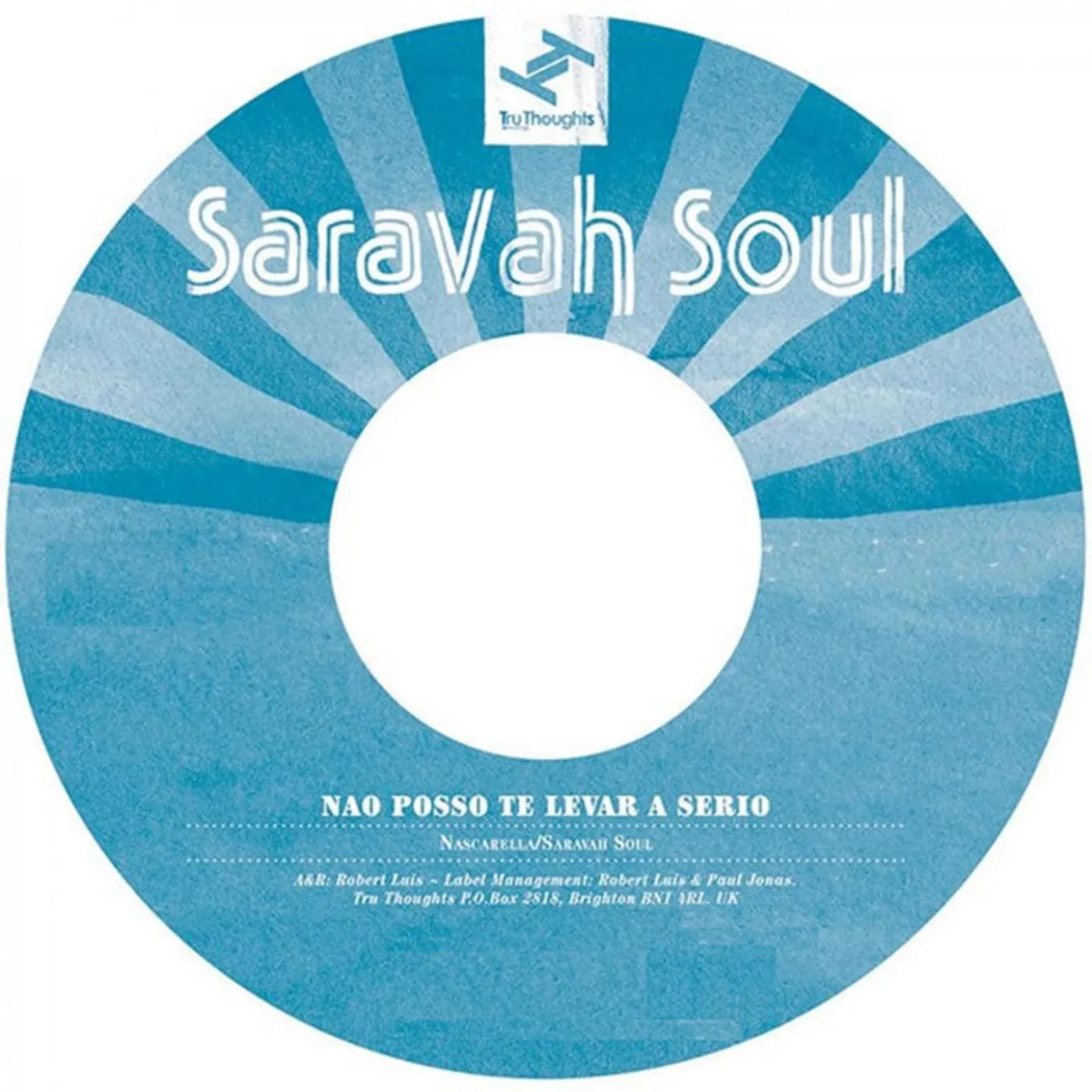 Saravah Soul Nao Posso Te Levar a Serio Vinyl Record